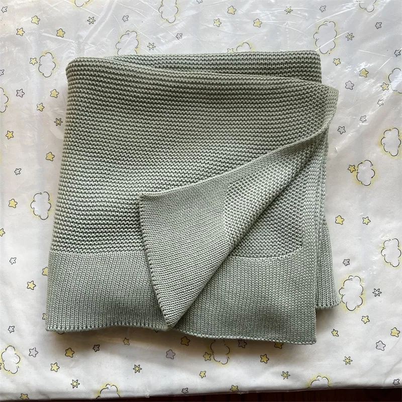 Personalized Embroidered Knit Blanket for Comfort & Unique | CWBaby30