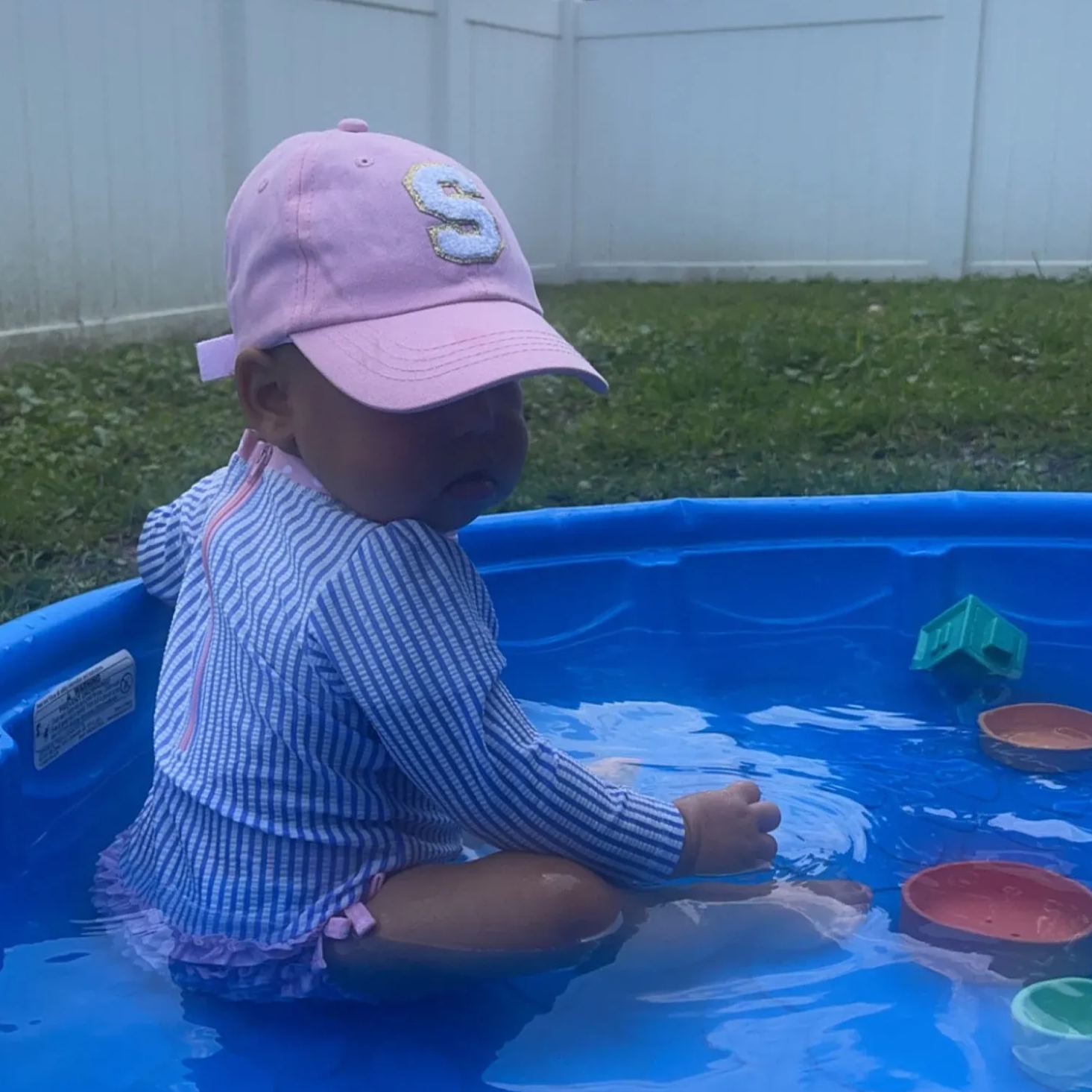 Personalized Child Letter Patch Hat for Comfort & Unique | CWBeach15