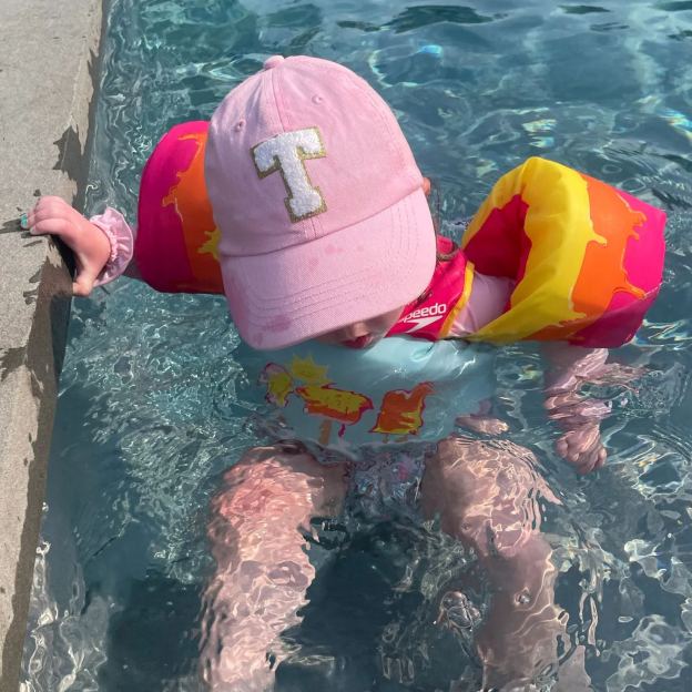 Personalized Child Letter Patch Hat for Comfort & Unique | CWBeach15