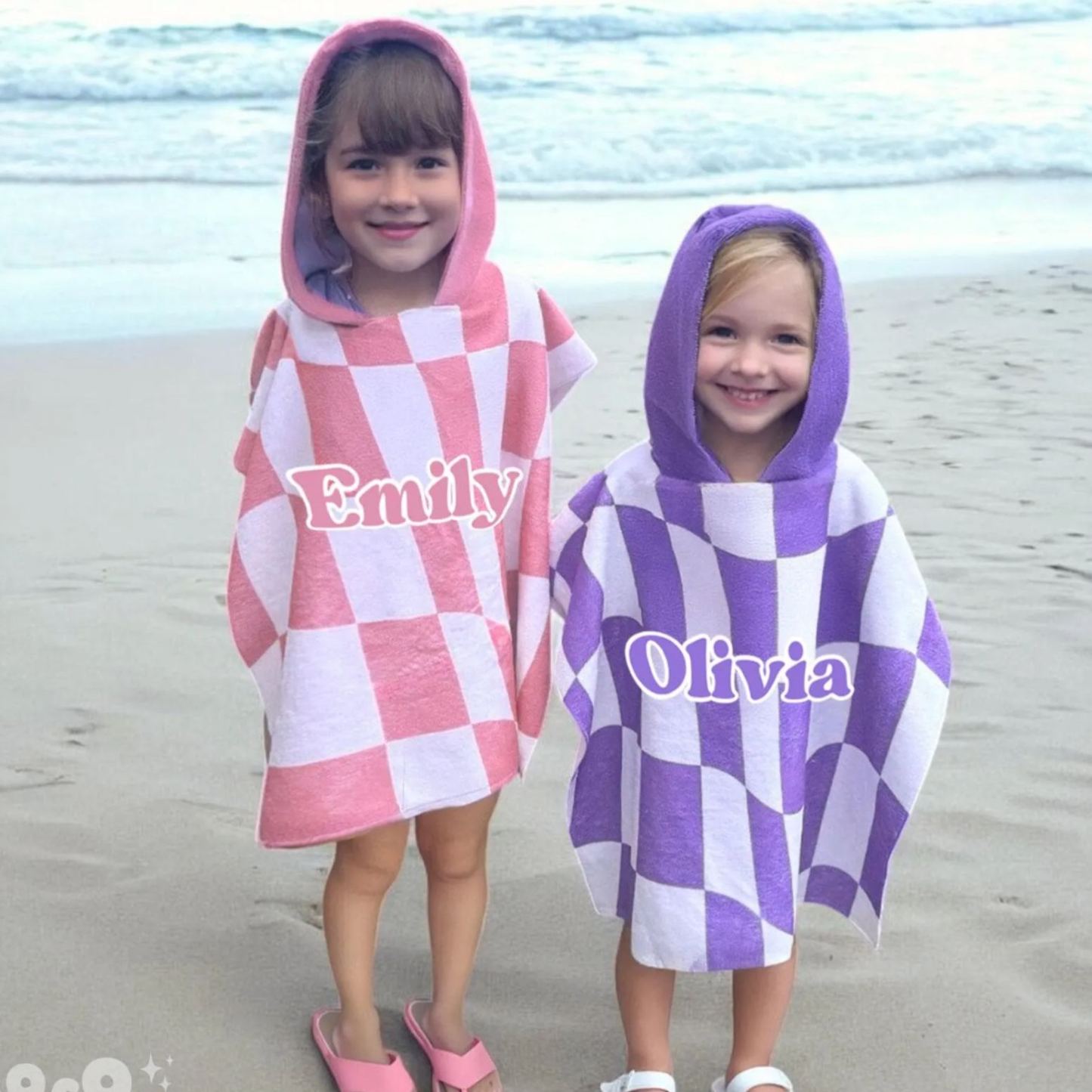 Personalized Hooded Beach Towel for Summer & Beach | CWHTowel41