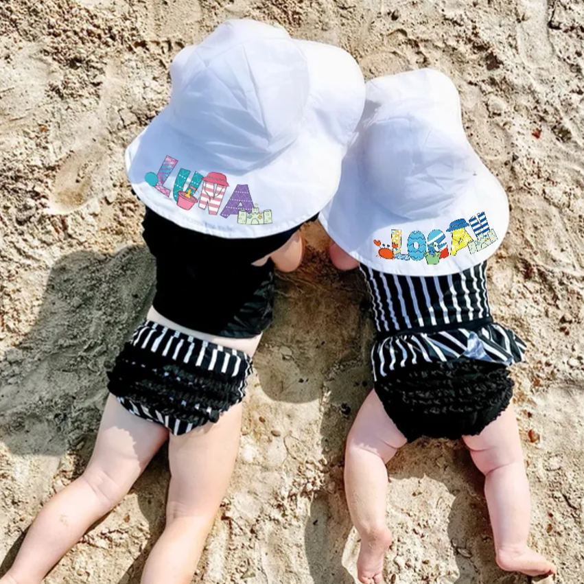 Personalized Cute Design Summer Bucket Hat for Comfort & Unique | CWBeach190