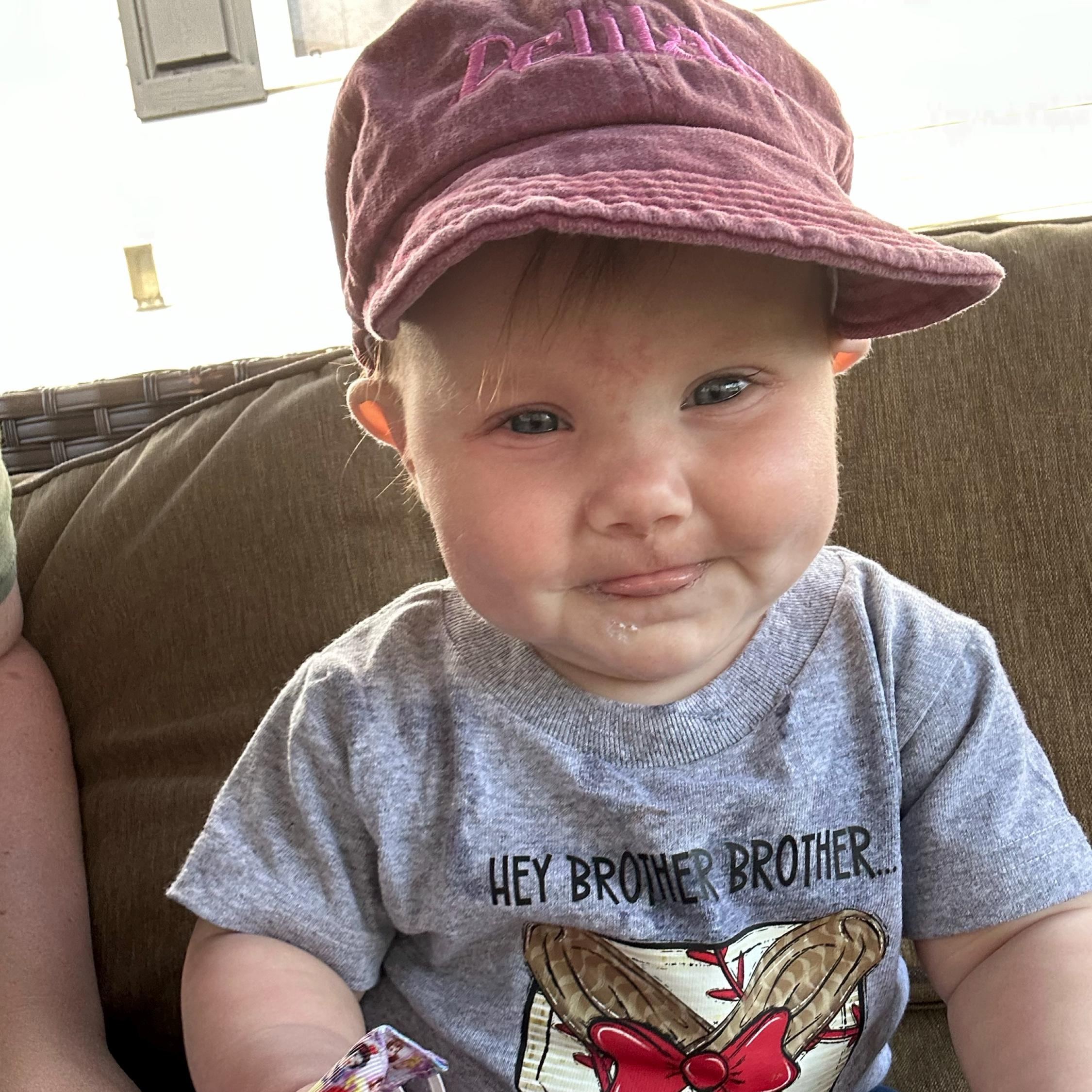 Personalized Embroidery Summer Baseball Hat For Baby | CWBeach194