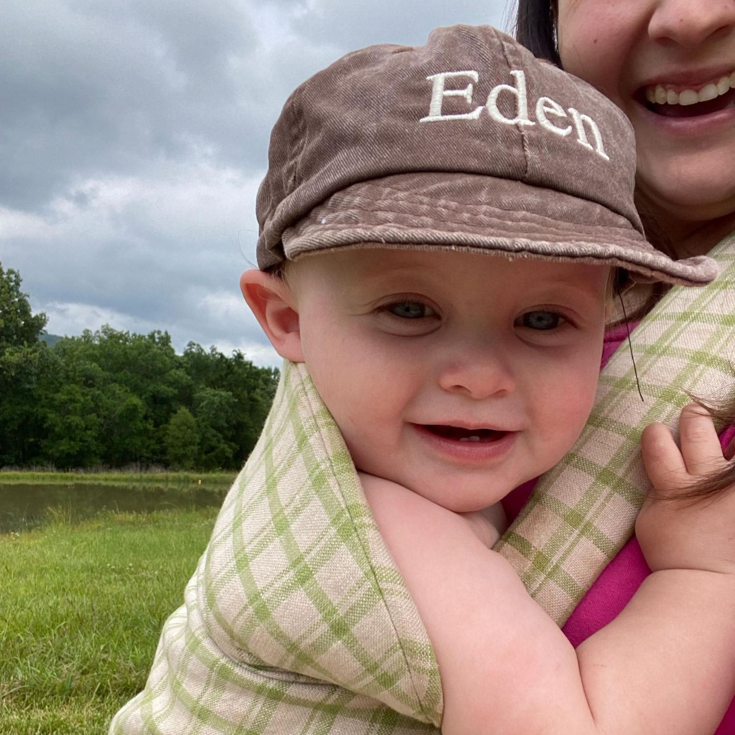 Personalized Embroidery Summer Baseball Hat For Baby | CWBeach194