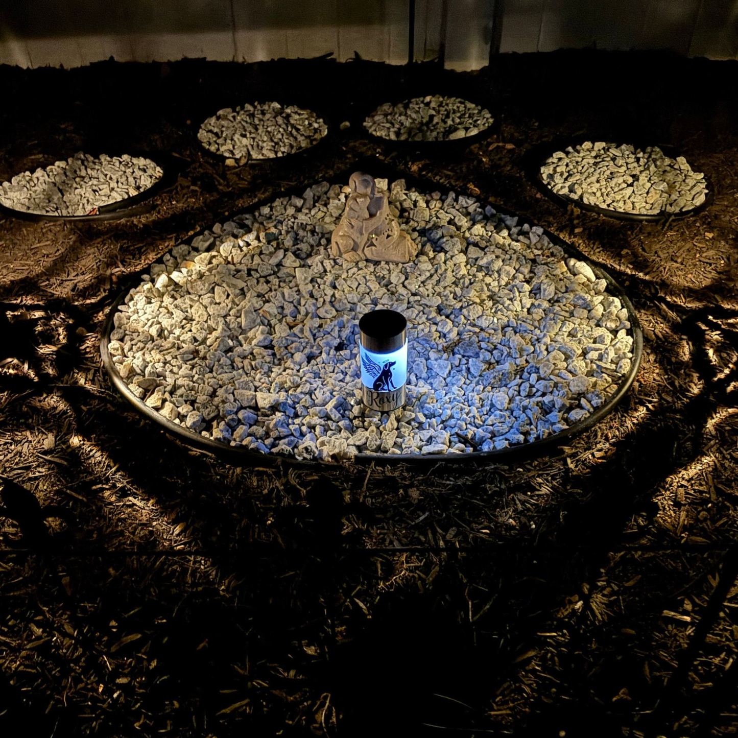 Personalized Pet Loss Gift Memorial Solar Light | BKPet186