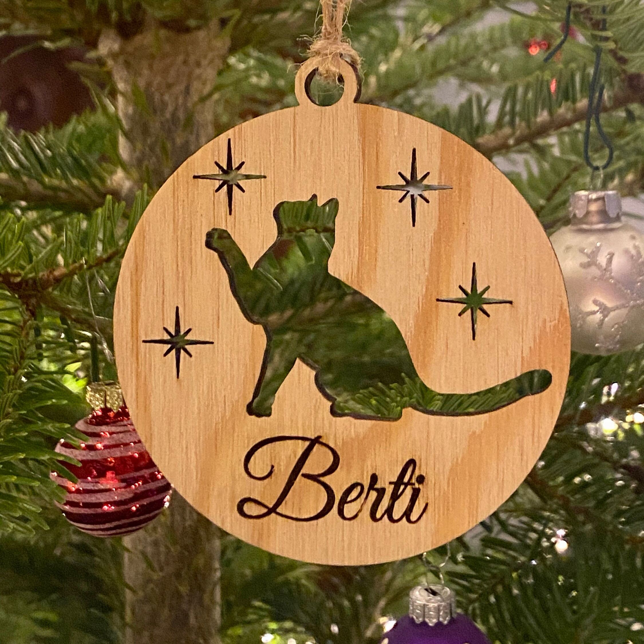 Personalized Christmas Wooden Decoration | MCGift114