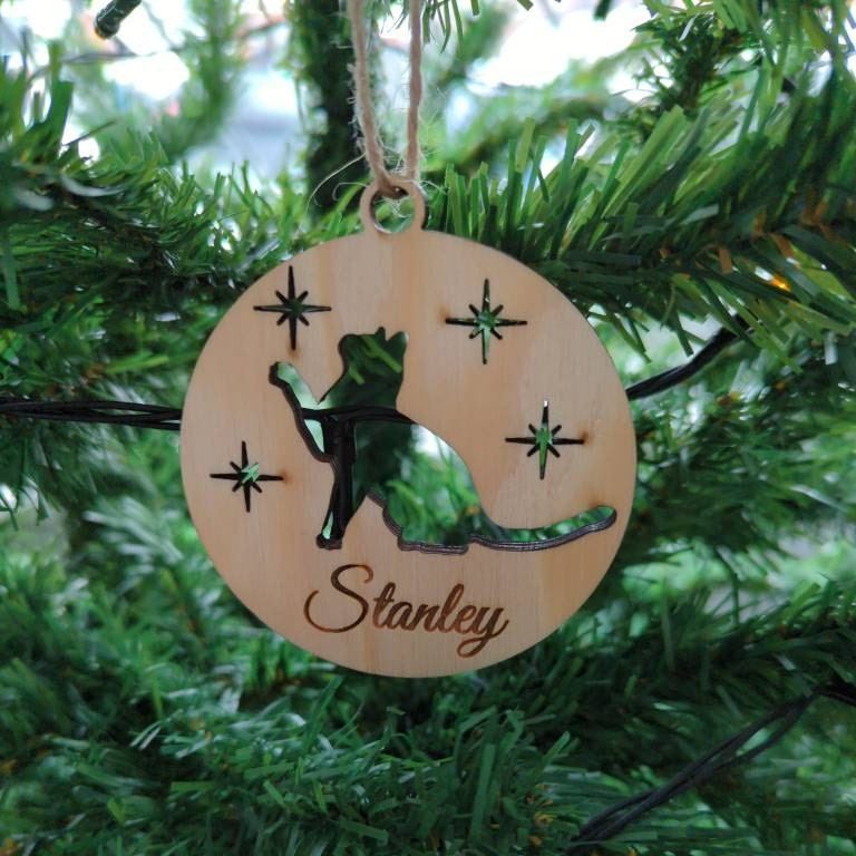 Personalized Christmas Wooden Decoration | MCGift114