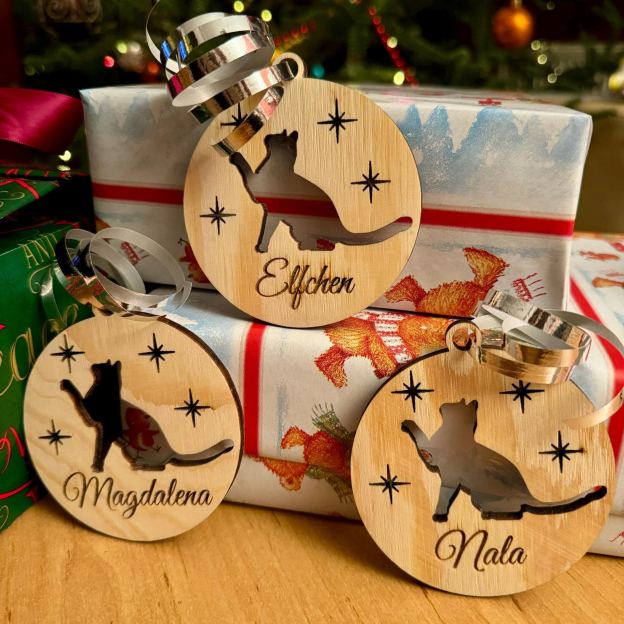 Personalized Christmas Wooden Decoration | MCGift114