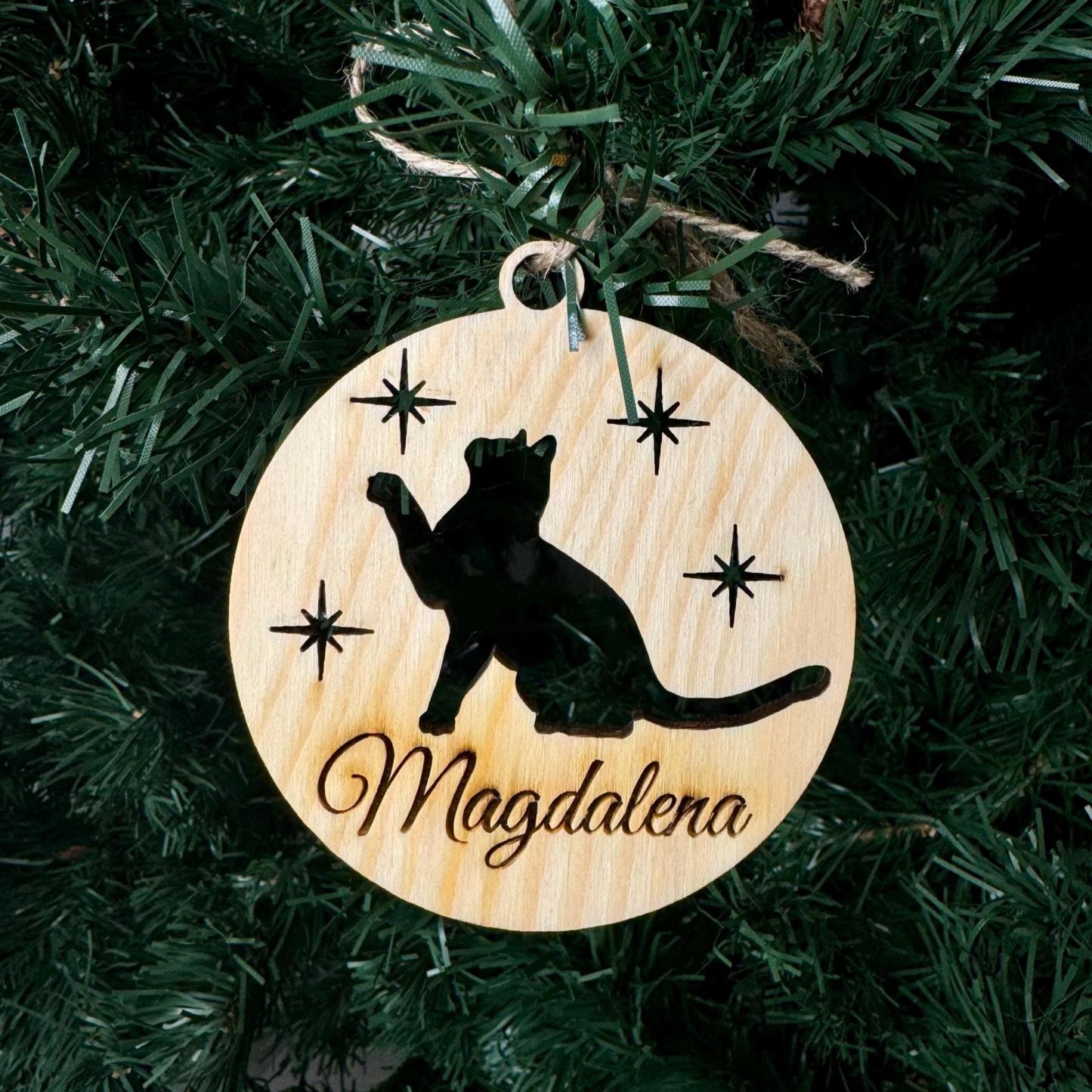 Personalized Christmas Wooden Decoration | MCGift114