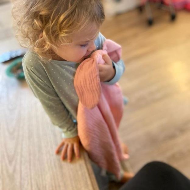 Personalized Baby Embroidery Comforter Sleep Toy | CWToy03