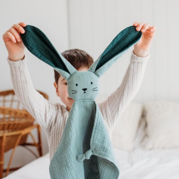 Personalized Baby Embroidery Comforter Sleep Toy | CWToy03