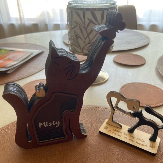 Personalized Pet Hair Memorial Box | BKPet196