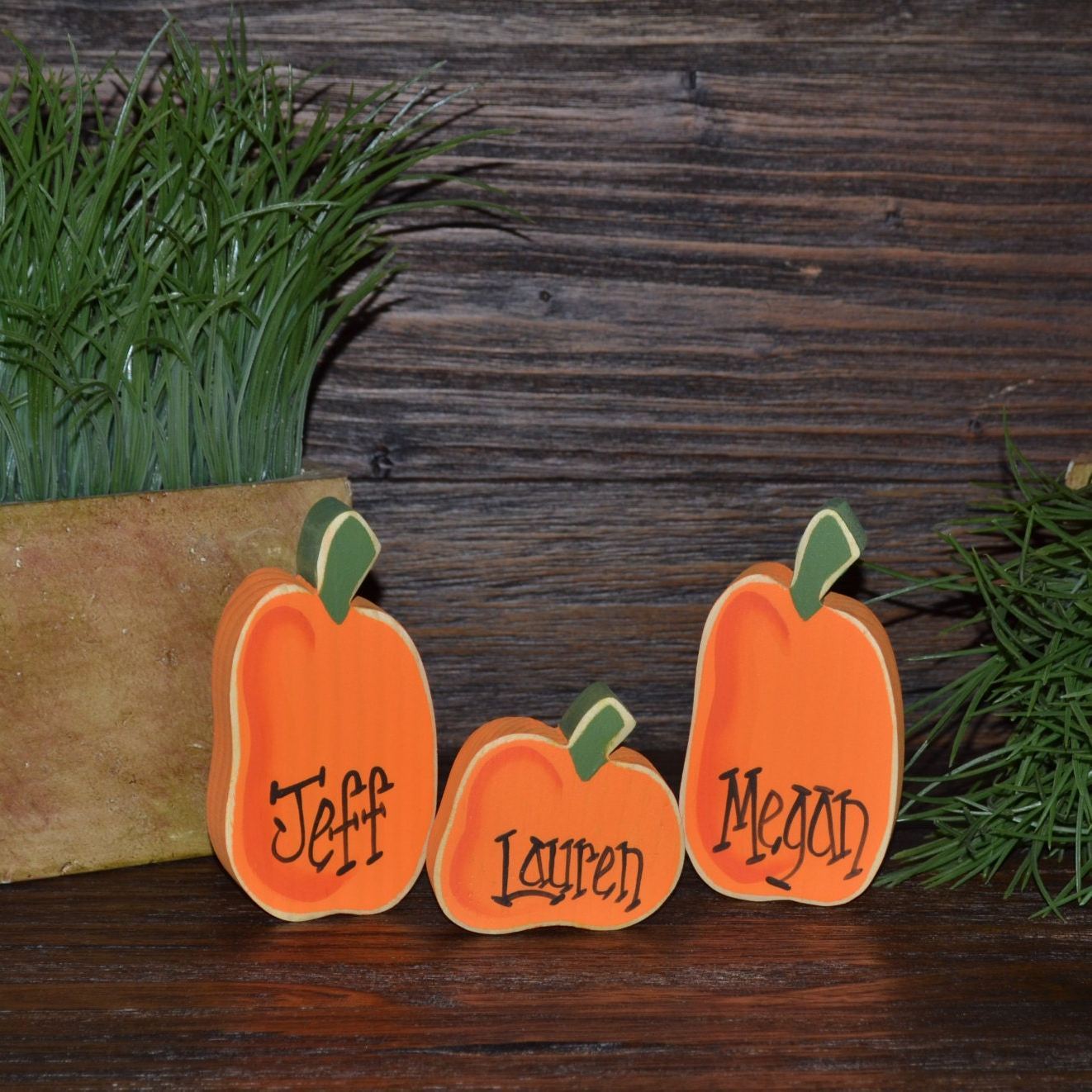 Personalized Pumpkin Family Sign Halloween Decor | CWHalloween55