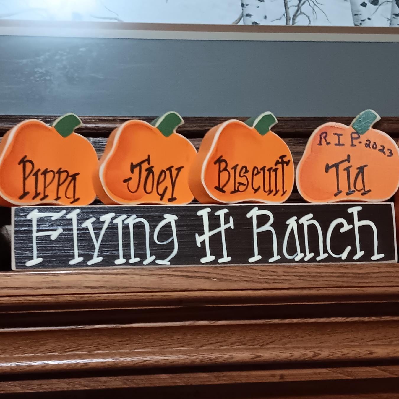 Personalized Pumpkin Family Sign Halloween Decor | CWHalloween55