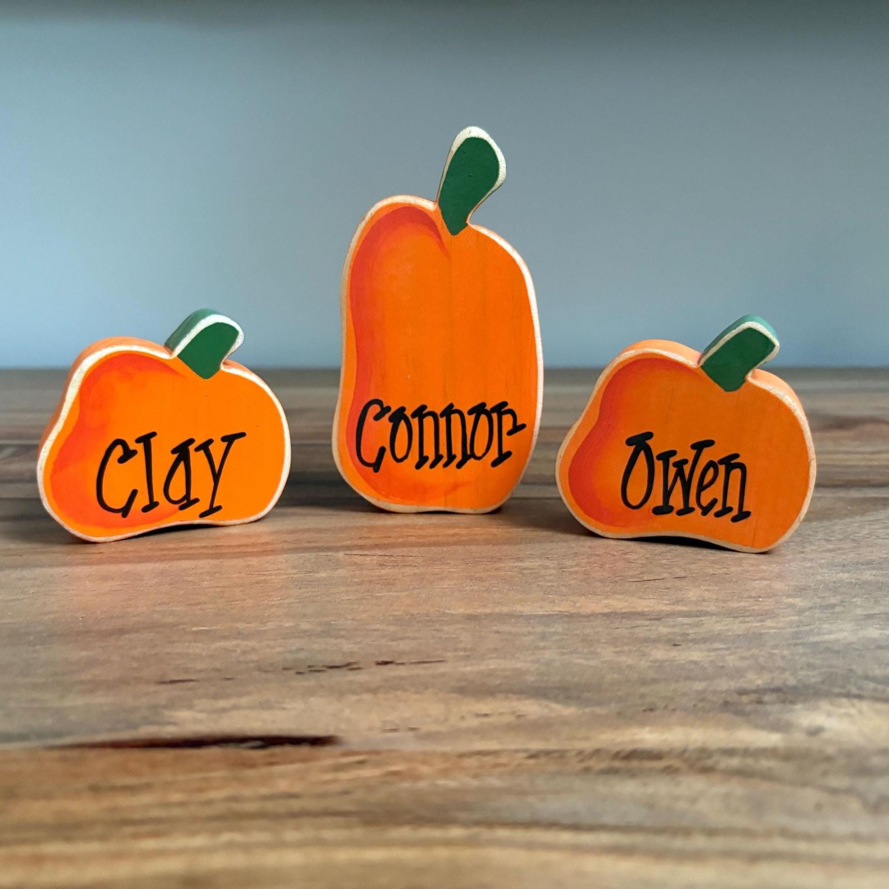 Personalized Pumpkin Family Sign Halloween Decor | CWHalloween55
