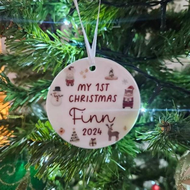 Personalized Lovely Christmas Tree Ornaments Decoration | MCGift5725