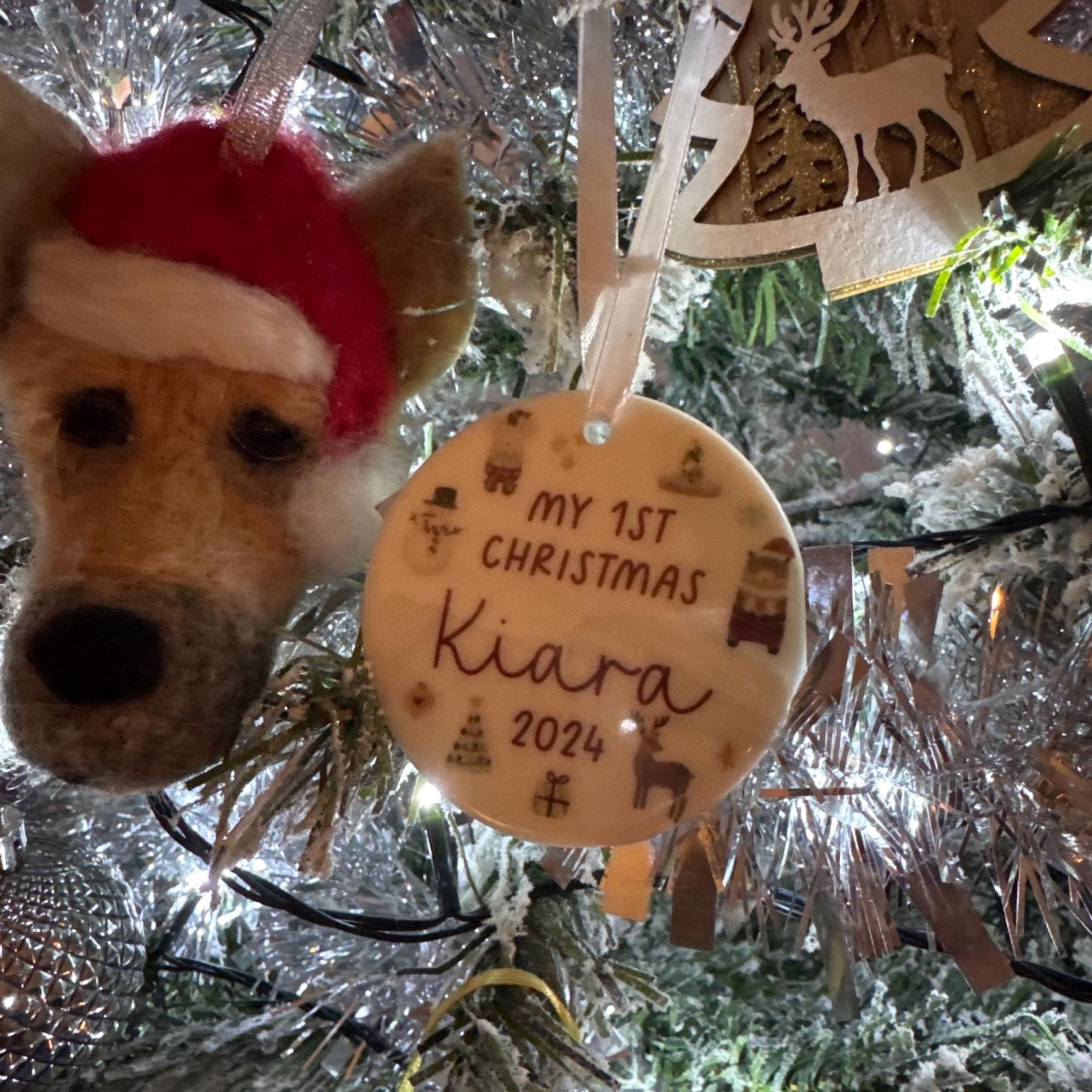 Personalized Lovely Christmas Tree Ornaments Decoration | MCGift5725