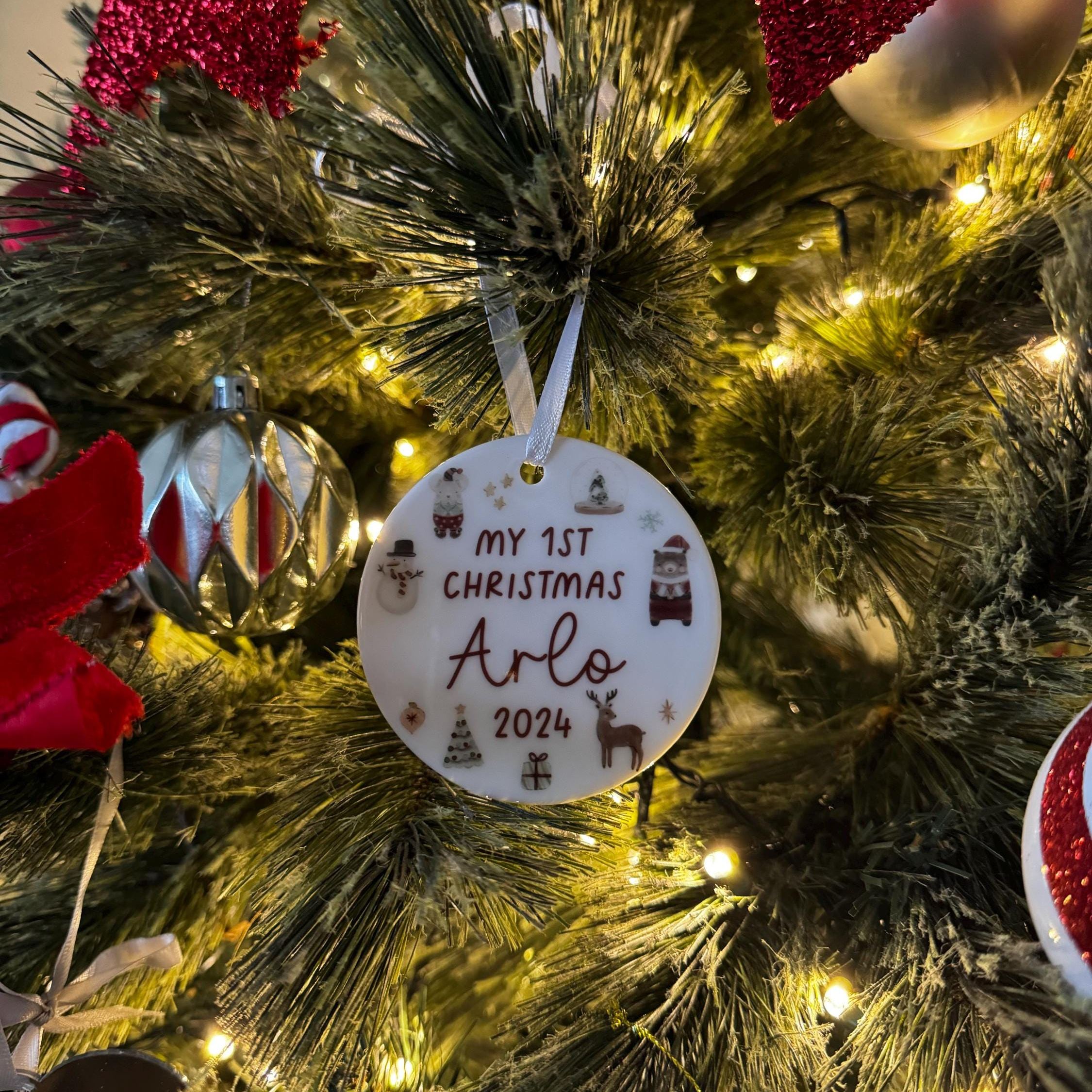 Personalized Lovely Christmas Tree Ornaments Decoration | MCGift5725