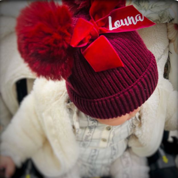 Personalized Kid Pom Pom Hat for Comfort & Unique | HSKid03