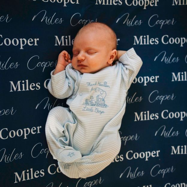 Personalized Baby Swaddle Blanket Set for Comfort & Unique | BBBlanket33