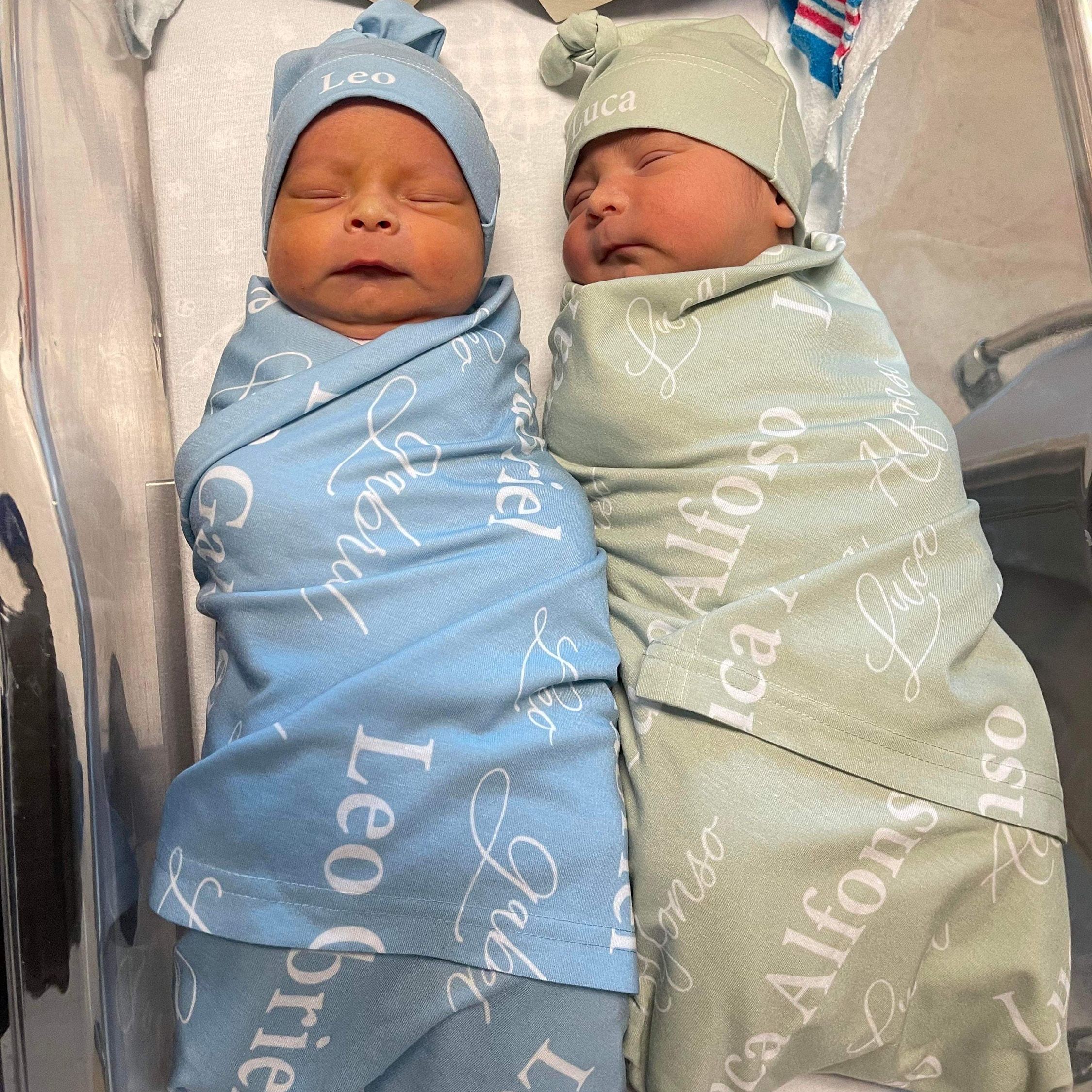 Personalized Baby Swaddle Blanket Set for Comfort & Unique | BBBlanket33