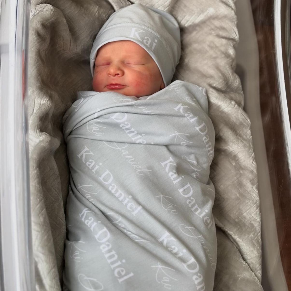 Personalized Baby Swaddle Blanket Set for Comfort & Unique | BBBlanket33