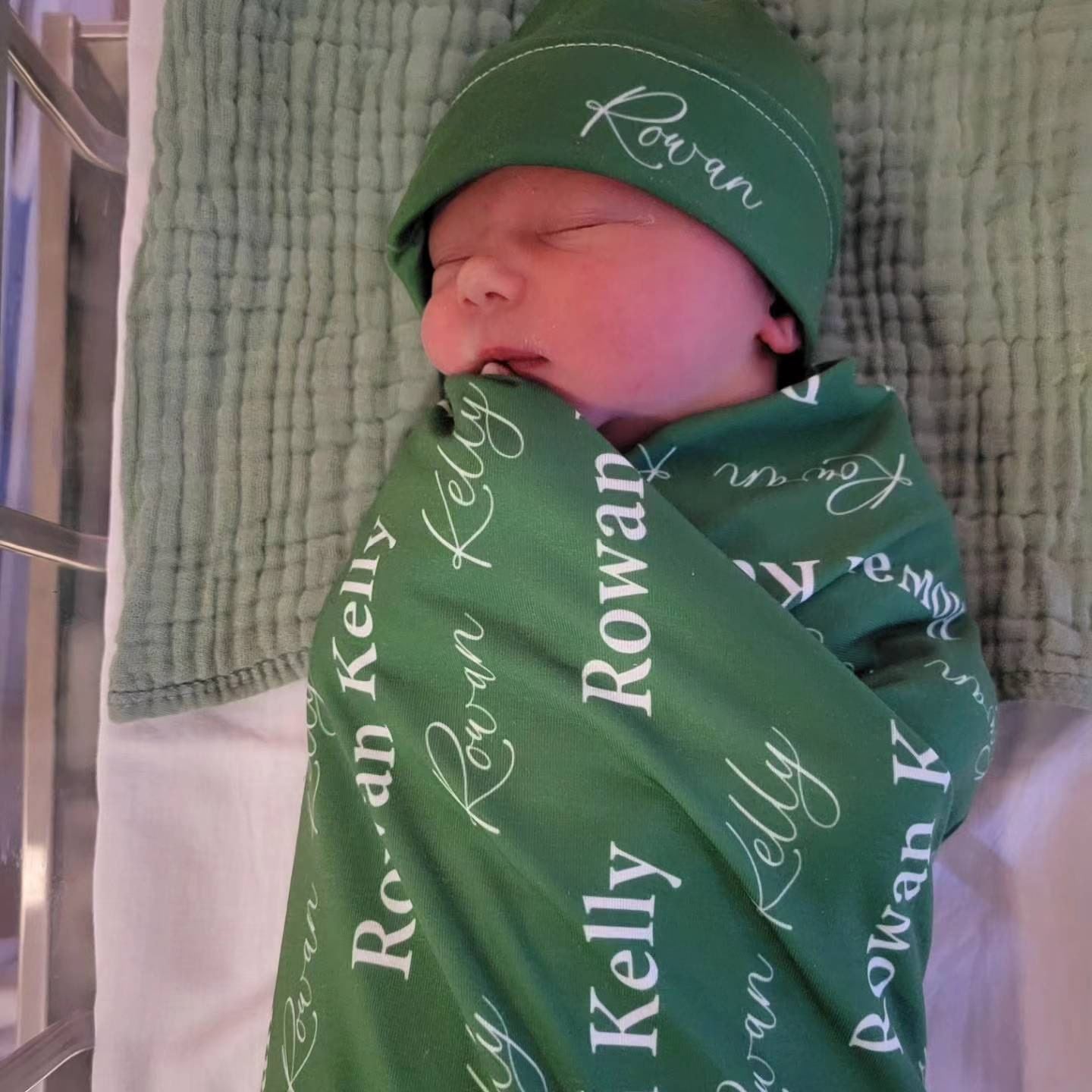 Personalized Baby Swaddle Blanket Set for Comfort & Unique | BBBlanket33