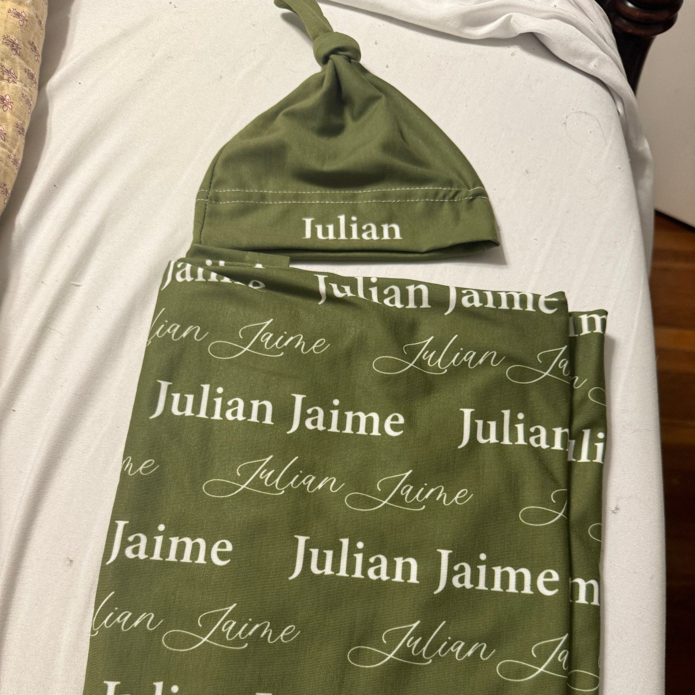 Personalized Baby Swaddle Blanket Set for Comfort & Unique | BBBlanket33