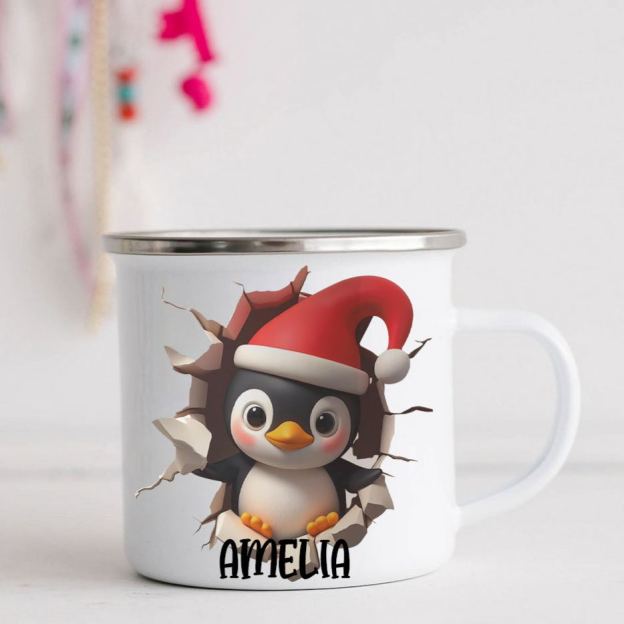 Personalised 12oz/17oz Christmas Creactive Mugs | MCGift211