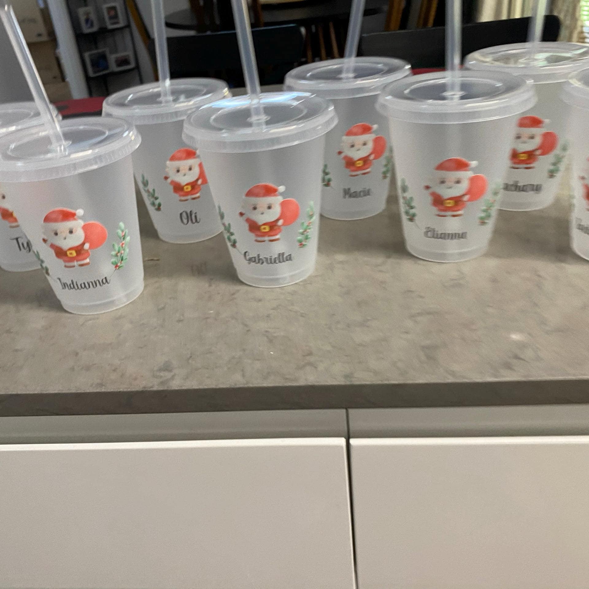 Personalised Kid 16oz Christmas Children's Cup | CWBottle04