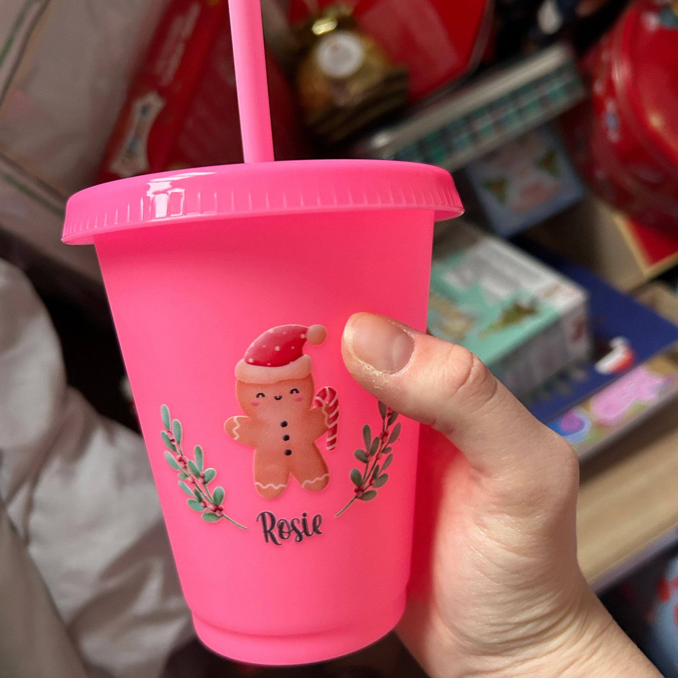 Personalised Kid 16oz Christmas Children's Cup | CWBottle04