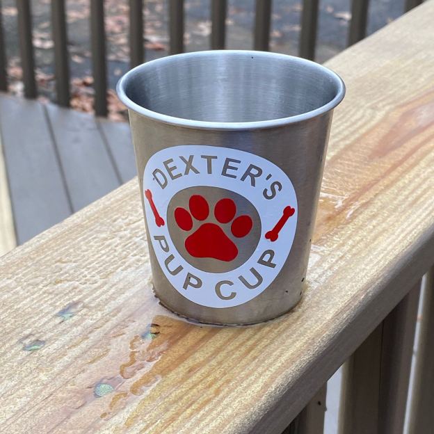 Personalized Pet Stainless Steel Reusable Pup Cup Mug | BKPet263