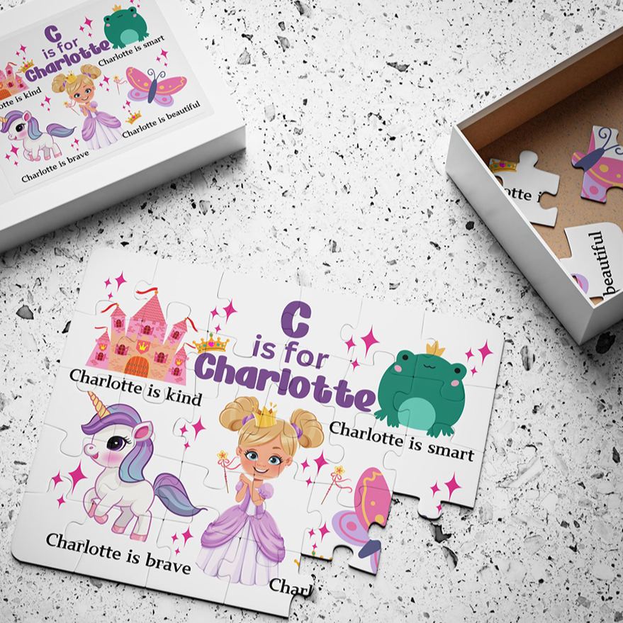 Personalize Lovely Kids 18pcs / 30pcs Jigsaw Puzzle | CWGift11