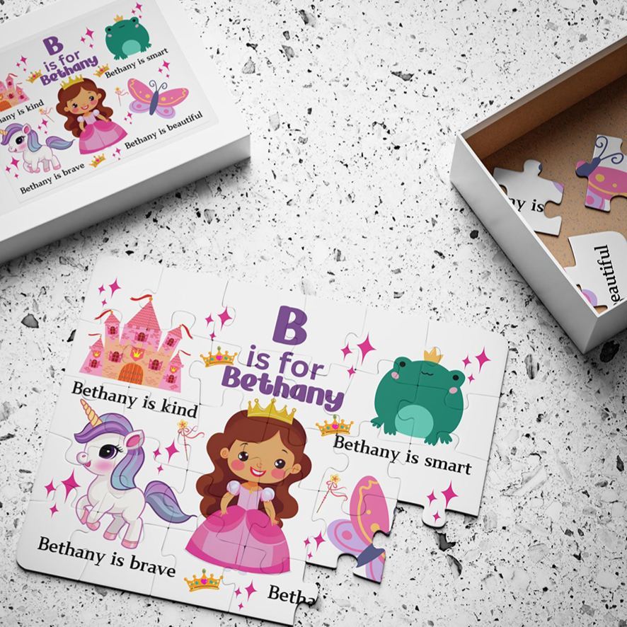 Personalize Lovely Kids 18pcs / 30pcs Jigsaw Puzzle | CWGift11