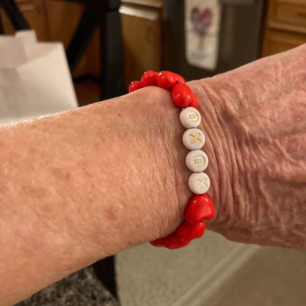 Personalized Kids Lovely Heart Valentines Bracelet | ValGift09