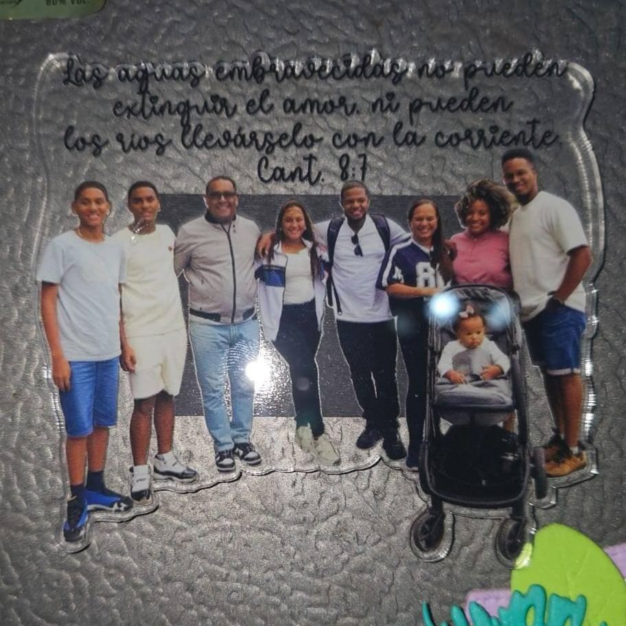 Personalized Sweet Family Photo Fridge Magnet | CWGift15