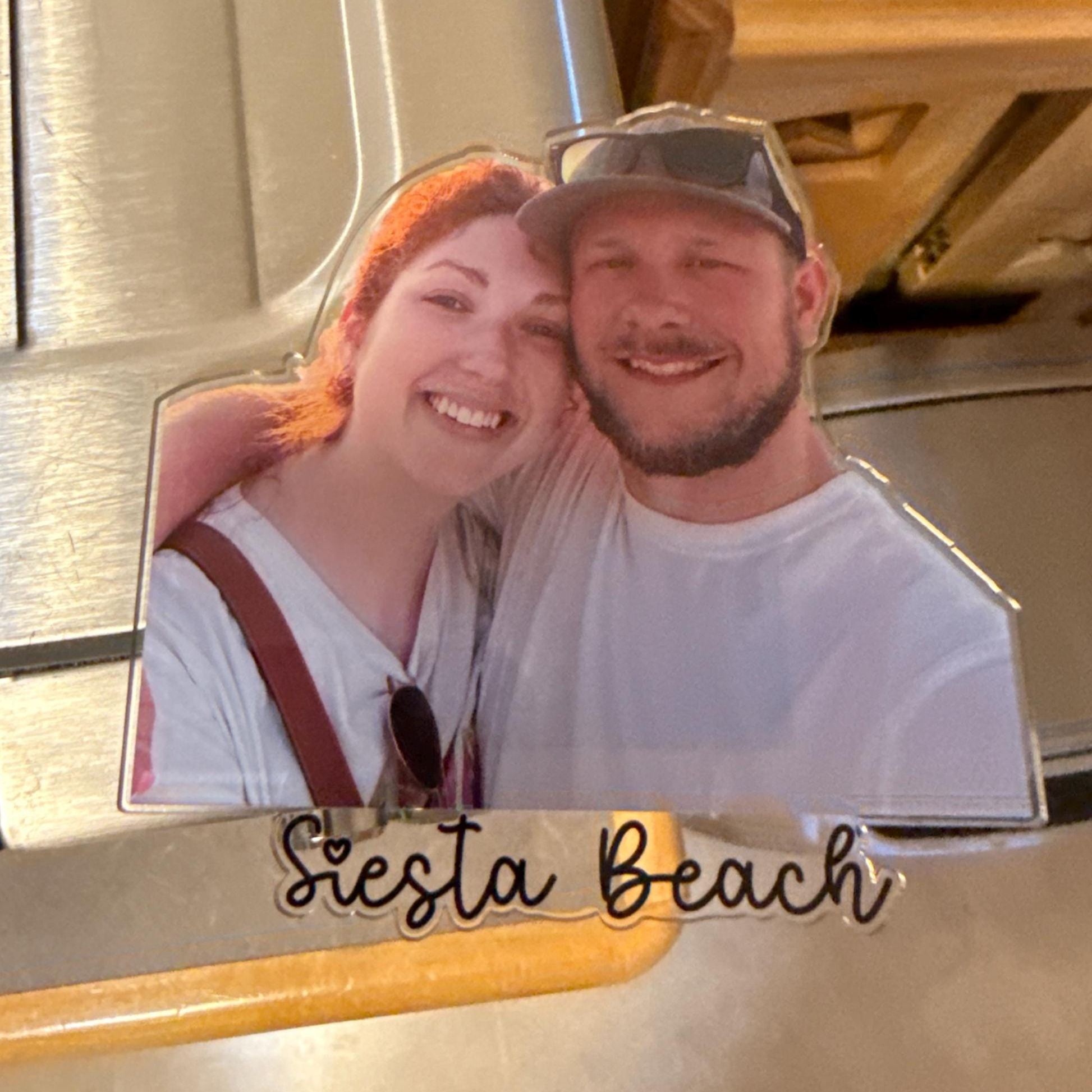 Personalized Sweet Family Photo Fridge Magnet | CWGift15