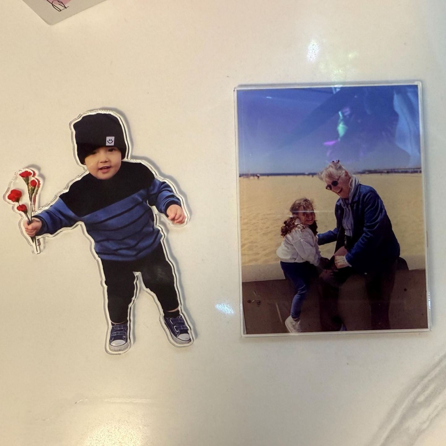 Personalized Sweet Family Photo Fridge Magnet | CWGift15