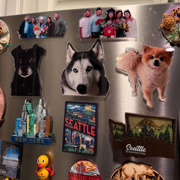 Personalized Sweet Family Photo Fridge Magnet | CWGift15