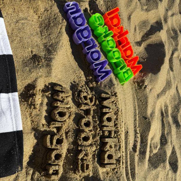 Personalized 3D Printed Sand Mold Beach Toy | CWBeach207
