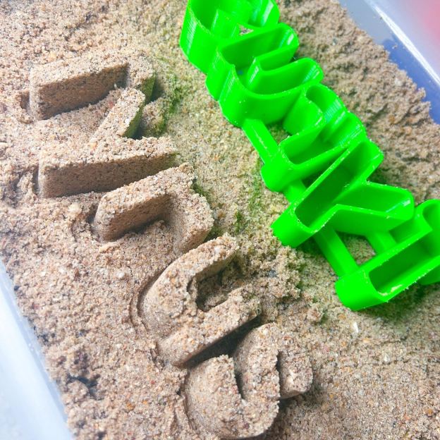 Personalized 3D Printed Sand Mold Beach Toy | CWBeach207