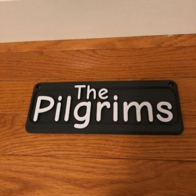 Personalized 3D Printed Pet Name Plate for Crate | BKPet350