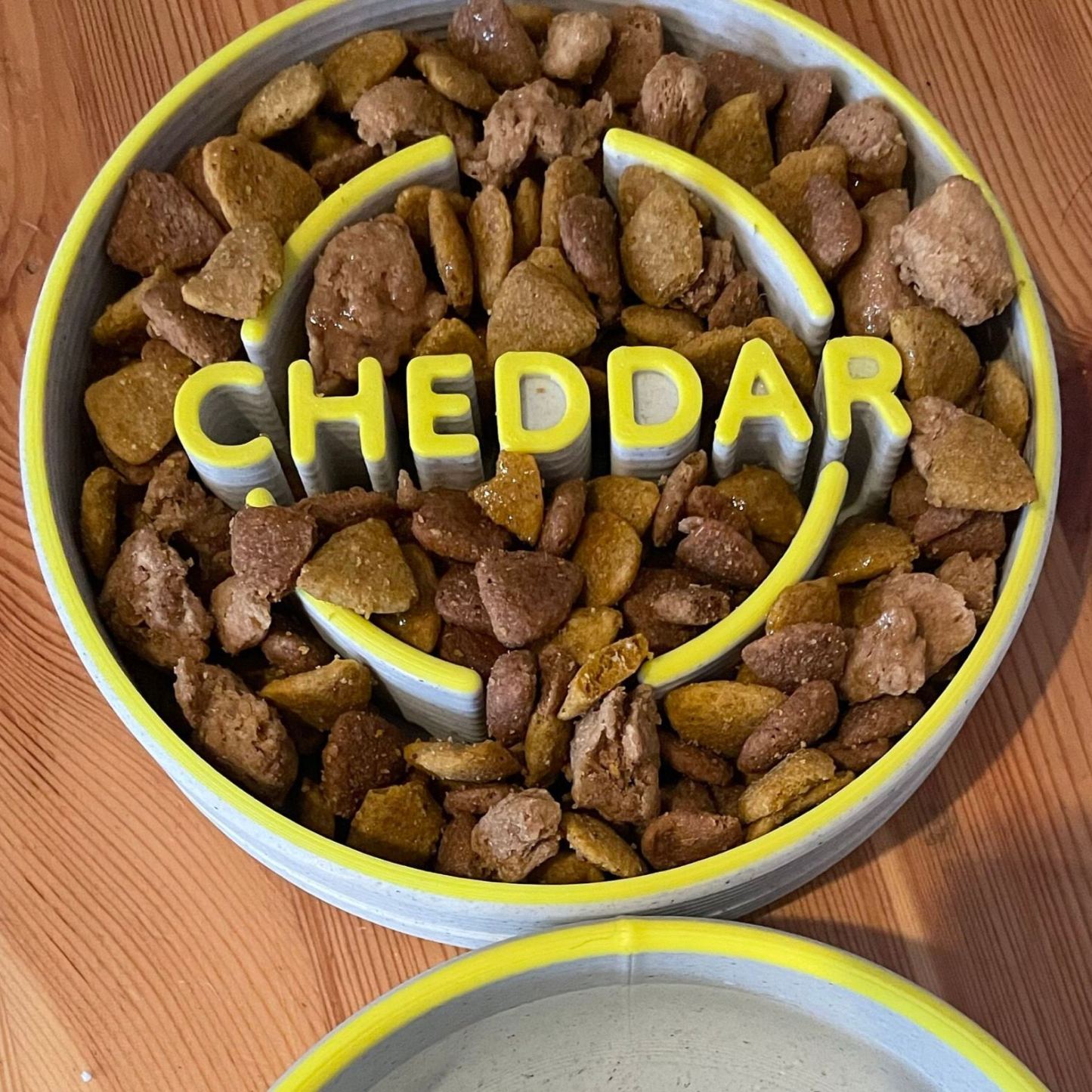 Personalized 3D Printed Dog Slow Feeder Bowl | BKPet354