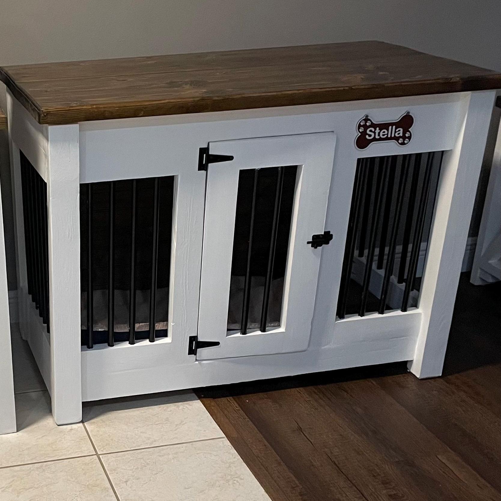 Personalized 3D Printed Dog Name Crate Sign | BKPet359