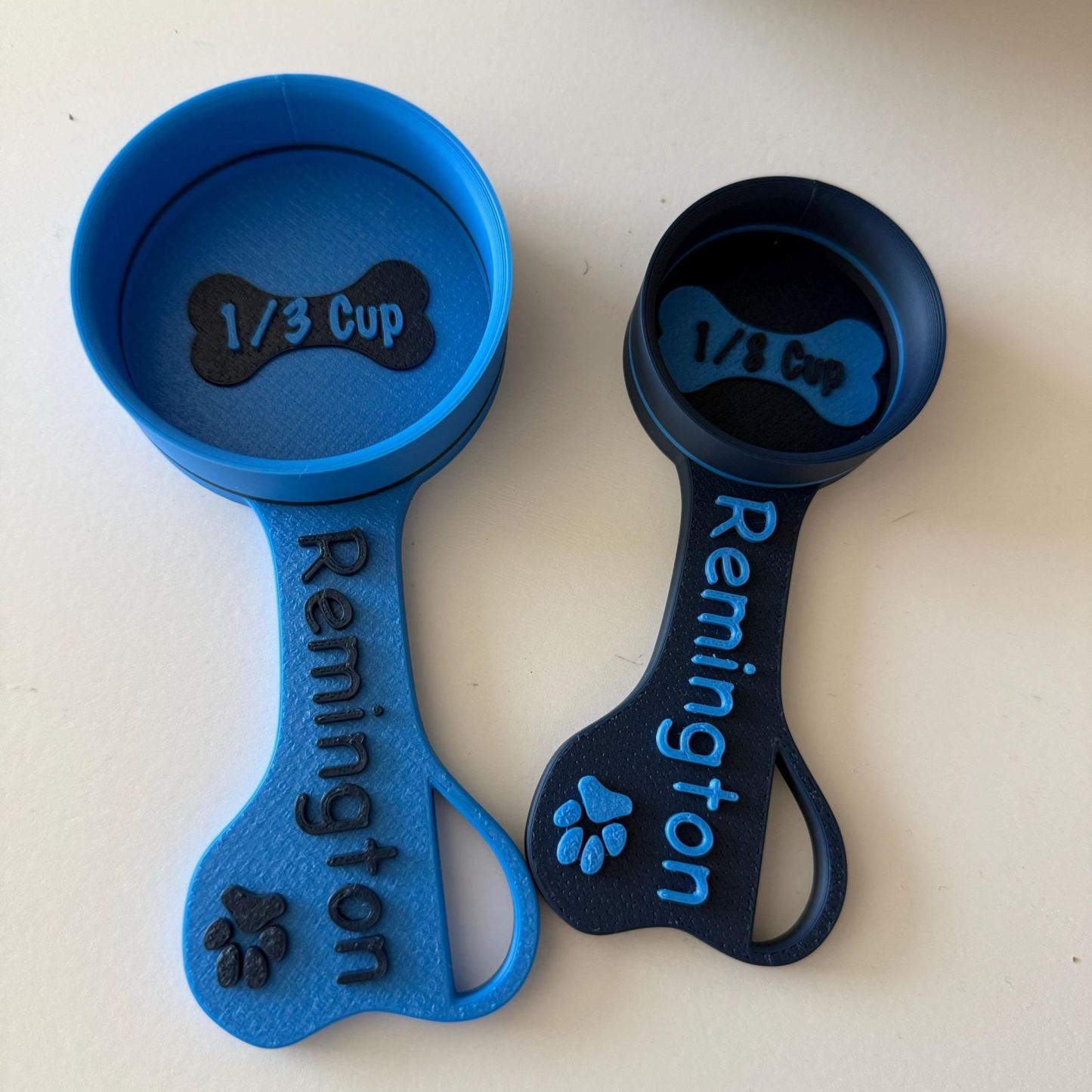 Personalized 3D Printed Measuring Dog Food Scoop | BKPet370