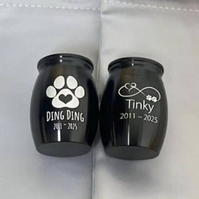 Personalized Pet Mini Memorial Urn | BKPet365