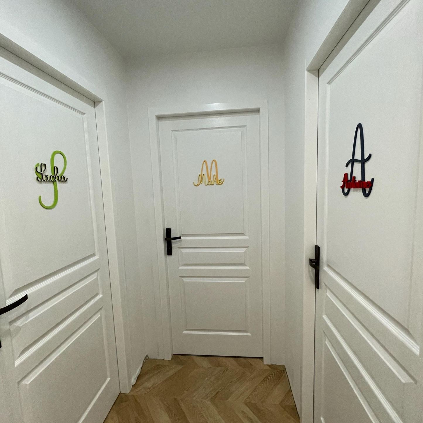 Personalized Monogram Bedroom Door Decoration Name Sign | CWBaby388