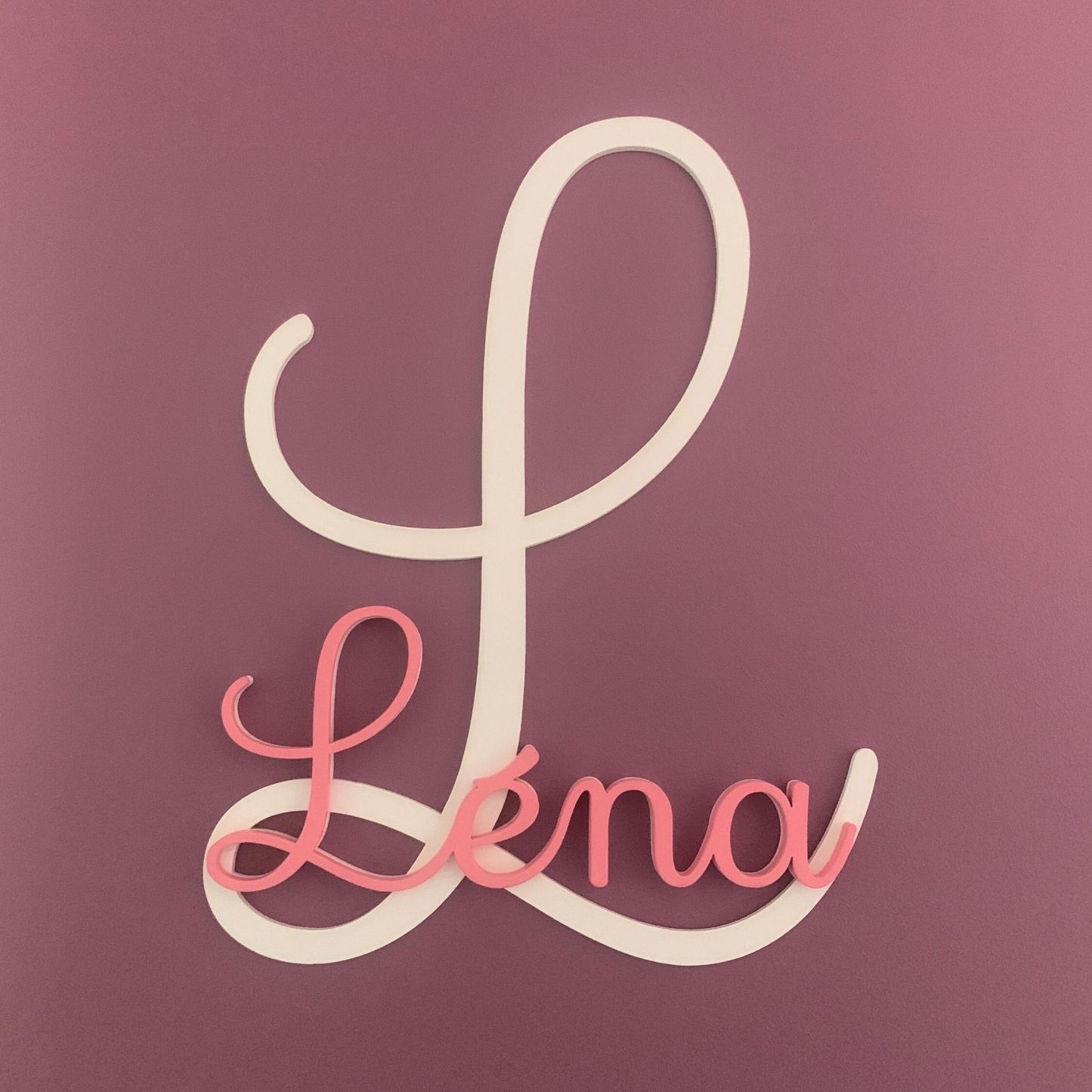 Personalized Monogram Bedroom Door Decoration Name Sign | CWBaby388