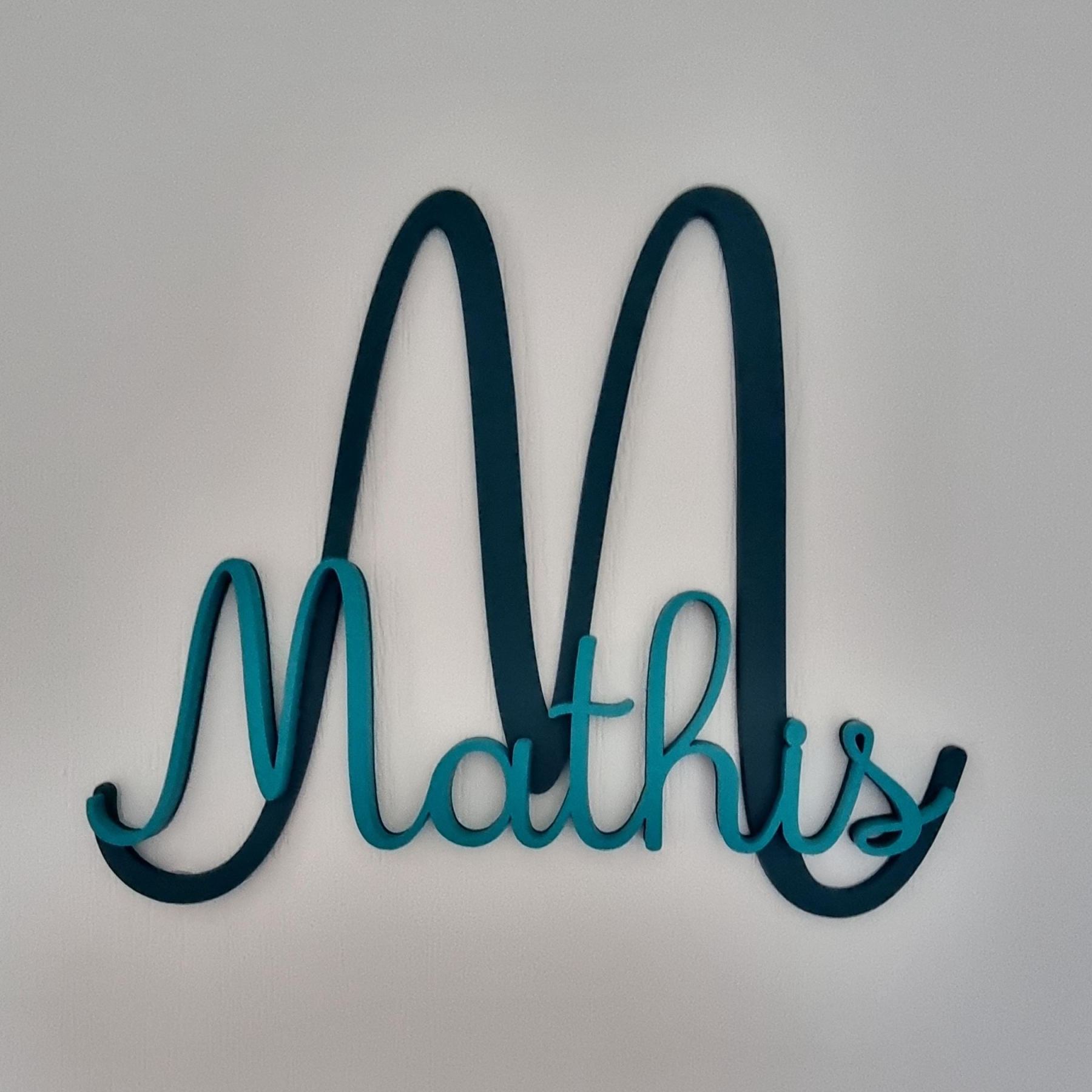Personalized Monogram Bedroom Door Decoration Name Sign | CWBaby388
