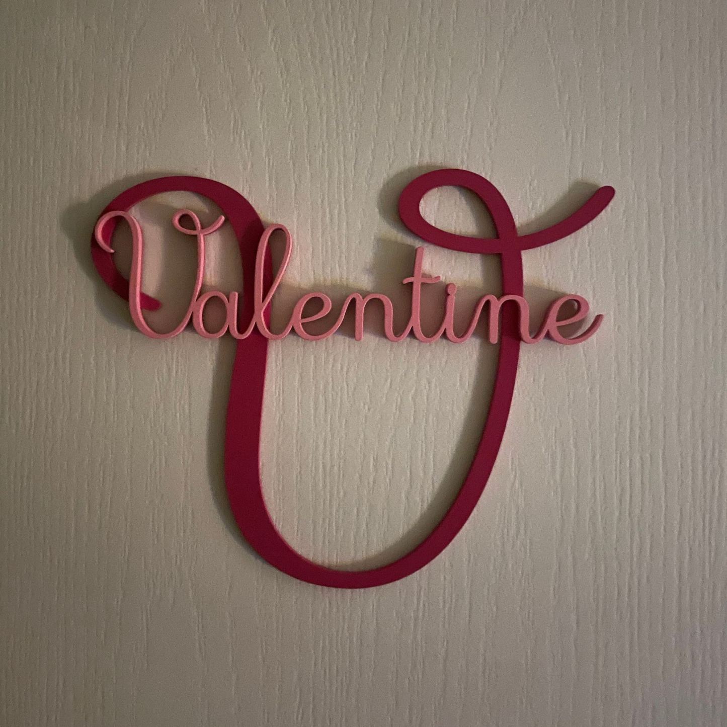 Personalized Monogram Bedroom Door Decoration Name Sign | CWBaby388