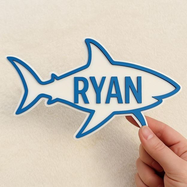 Personalized Animal Bedroom Decoration Door Sign | CWBaby390